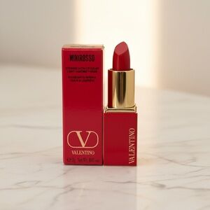 Valentino MiniRosso Satin Lipstick - Classic Red